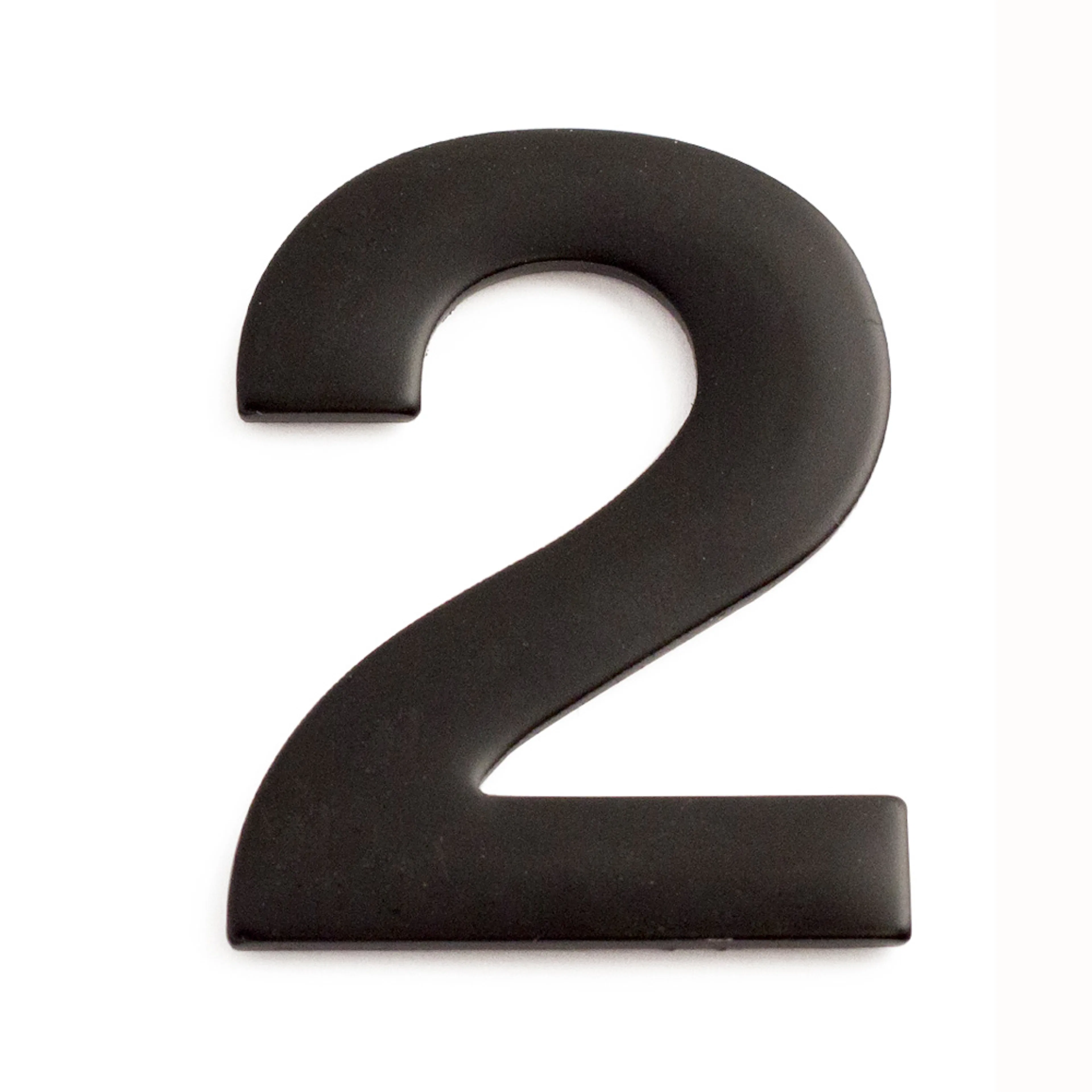 Brevlådenummer Habo Självhäftande Svart