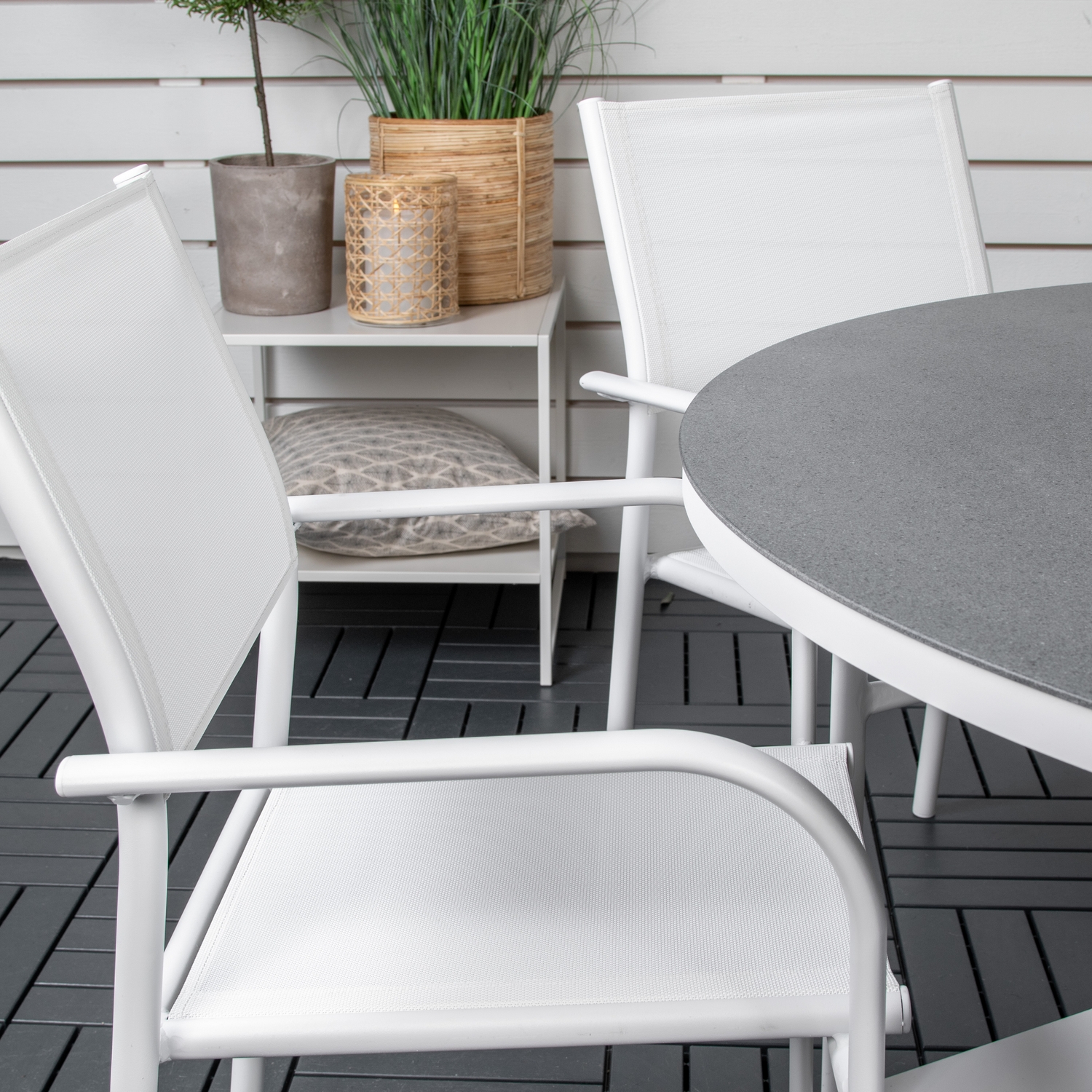 Matgrupp Venture Home Copacabana med 6 Siri Karmstolar