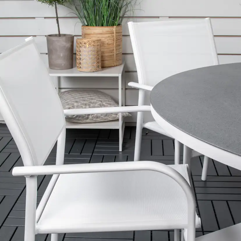 Matgrupp Venture Home Copacabana med 6 Siri Karmstolar