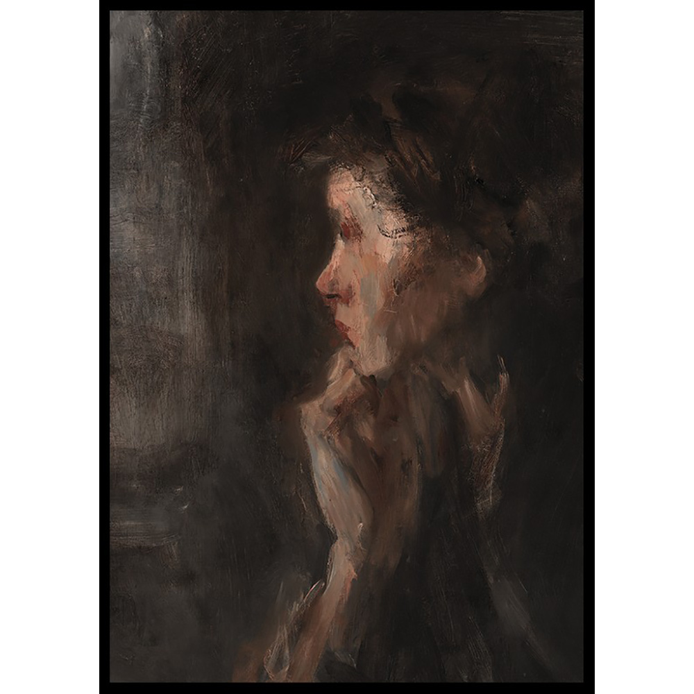 Poster Gallerix Overpeinzing By Jozef Israëls