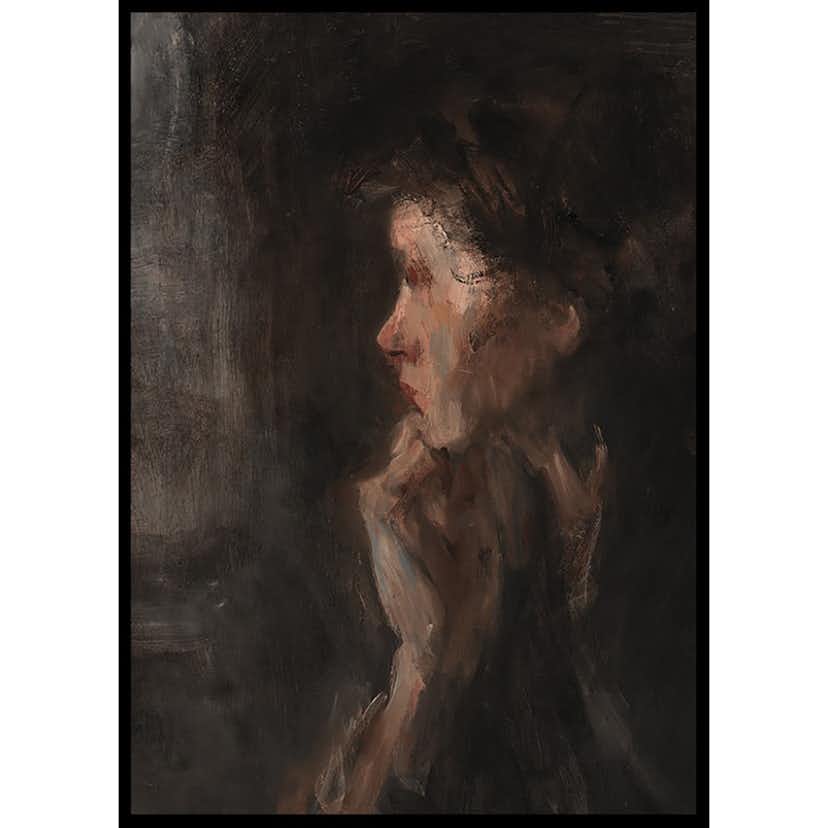 Poster Gallerix Overpeinzing By Jozef Israëls