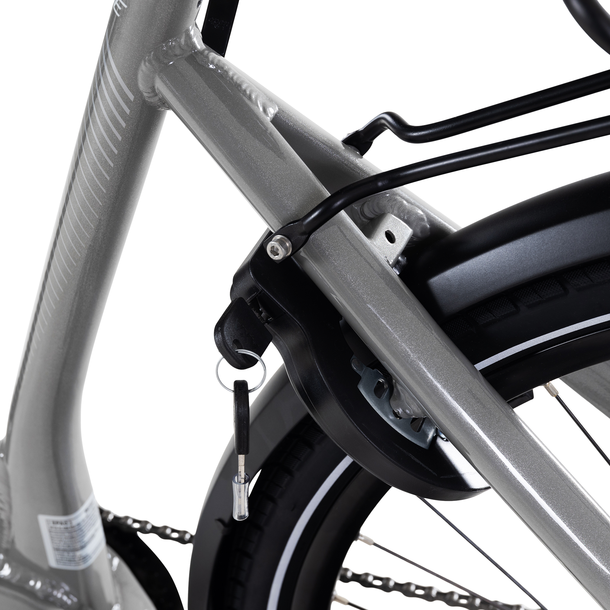 Elcykel Lyfco Dam 28" - Elise 14 Ah Silver