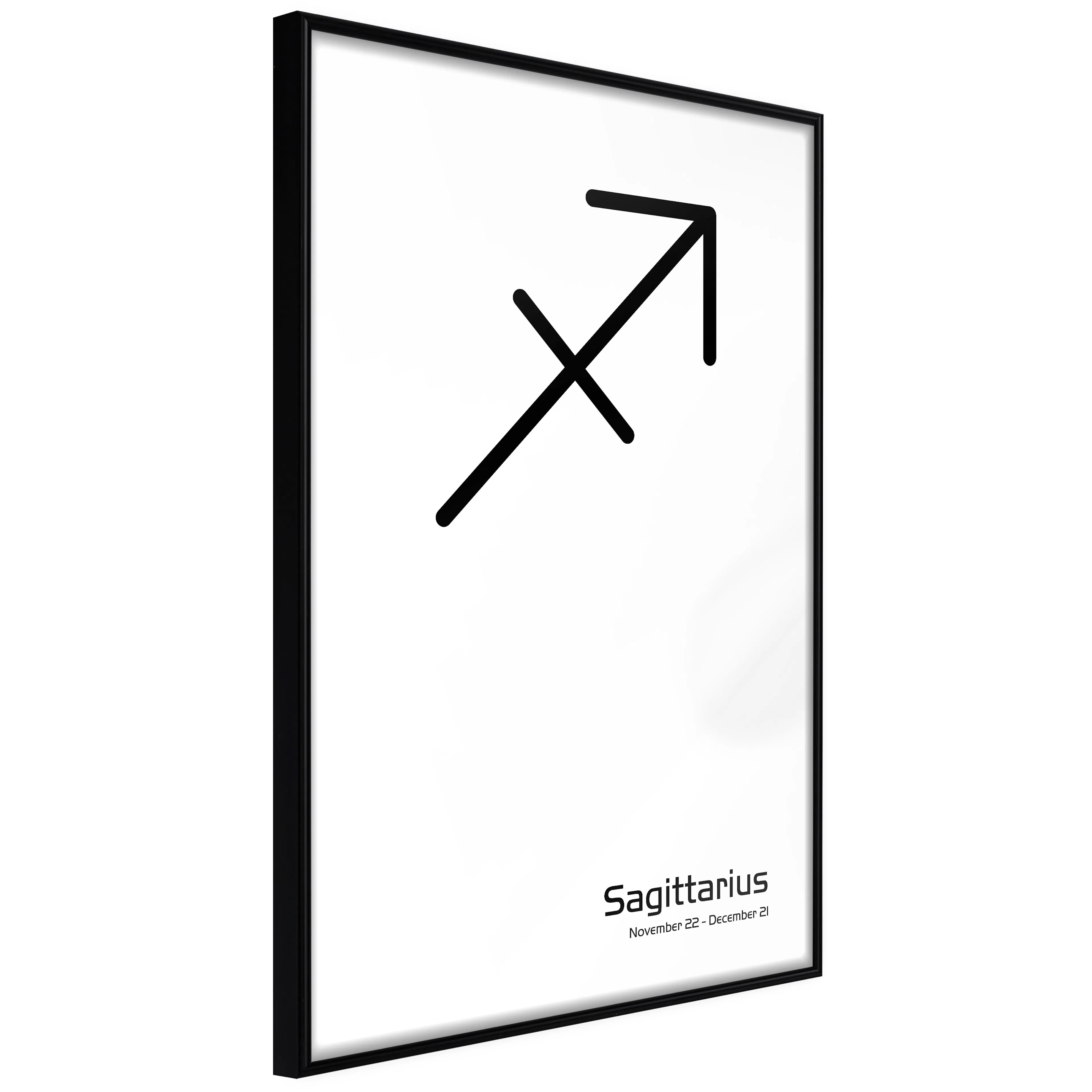 Affisch - Sagittarius [Poster] 40x60 Svart ram, 40x60 cm