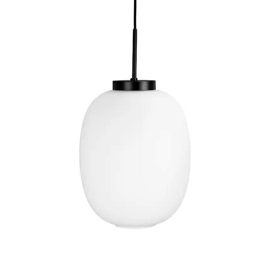 DL39 pendel Opal/Mässing, Diameter: 250 mm