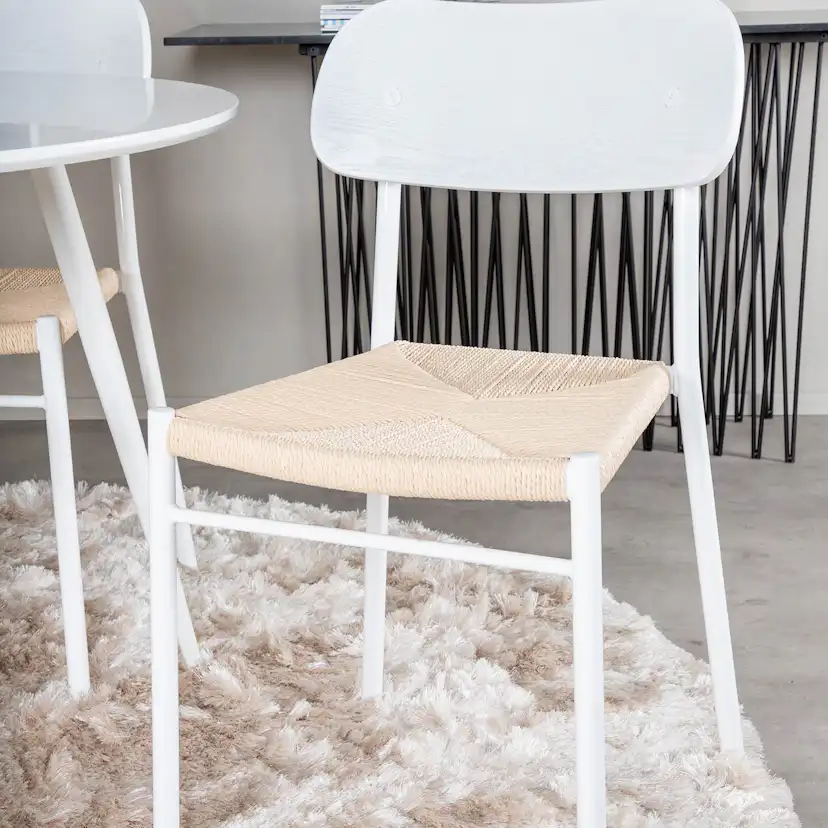 Matgrupp Venture Home Plake med 4 Peggy Stolar Runt