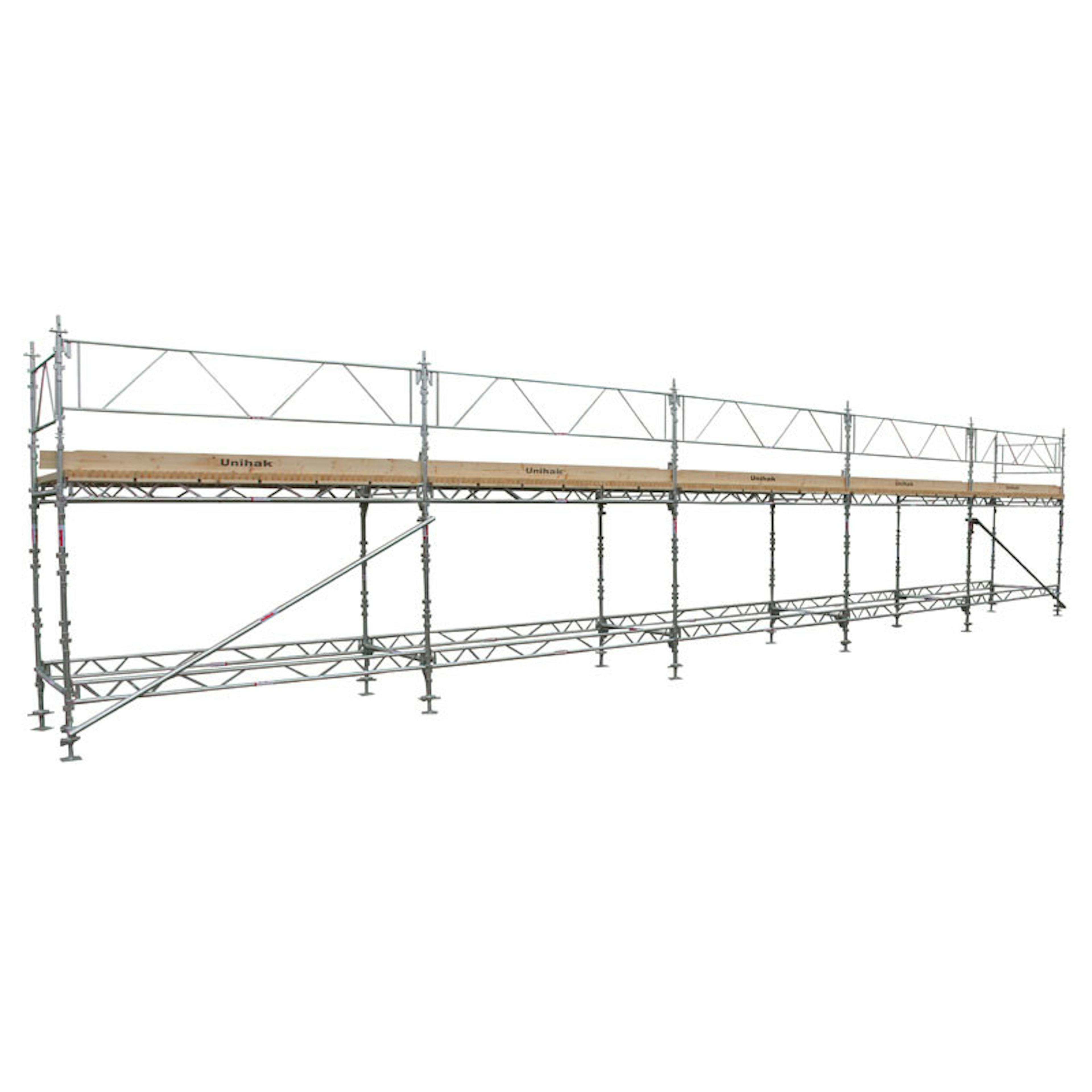 Ställning Komplett Unihak Bredd 15 m, Höjd 4 m