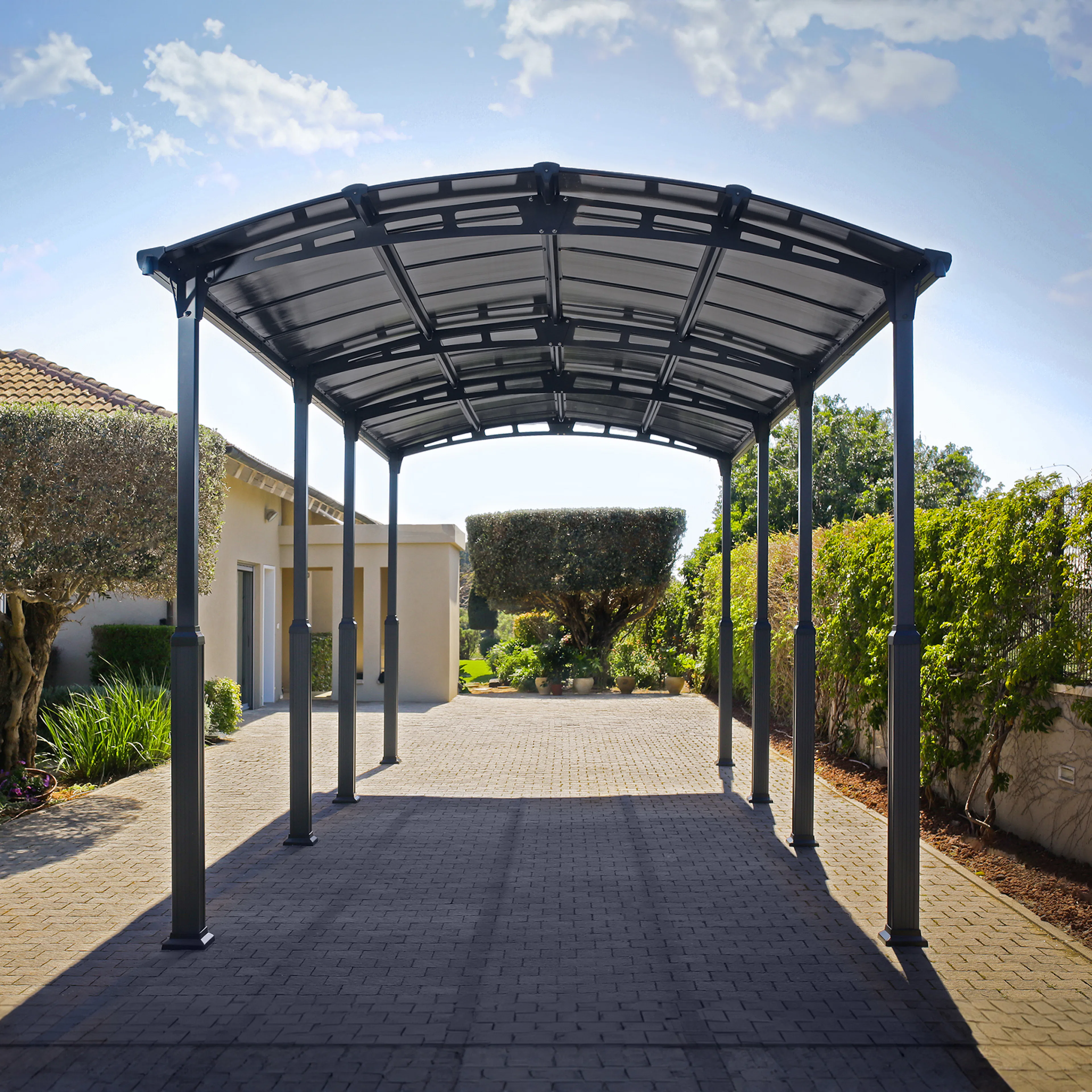 Carport Canopia by Palram Alpine I Metall För Husbil 3,6x8,5 m