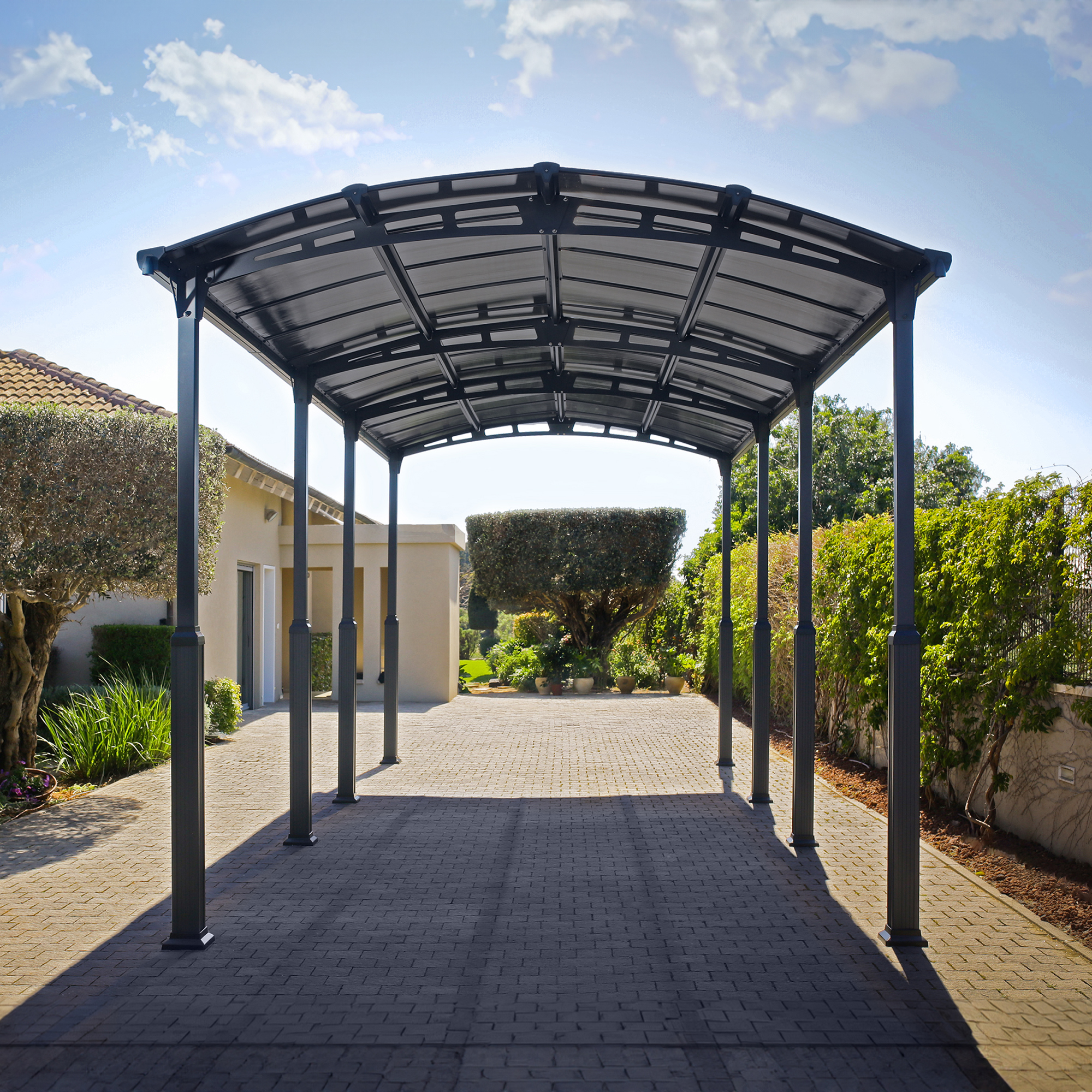 Carport Canopia by Palram Alpine I Metall För Husbil 3,6x8,5 m