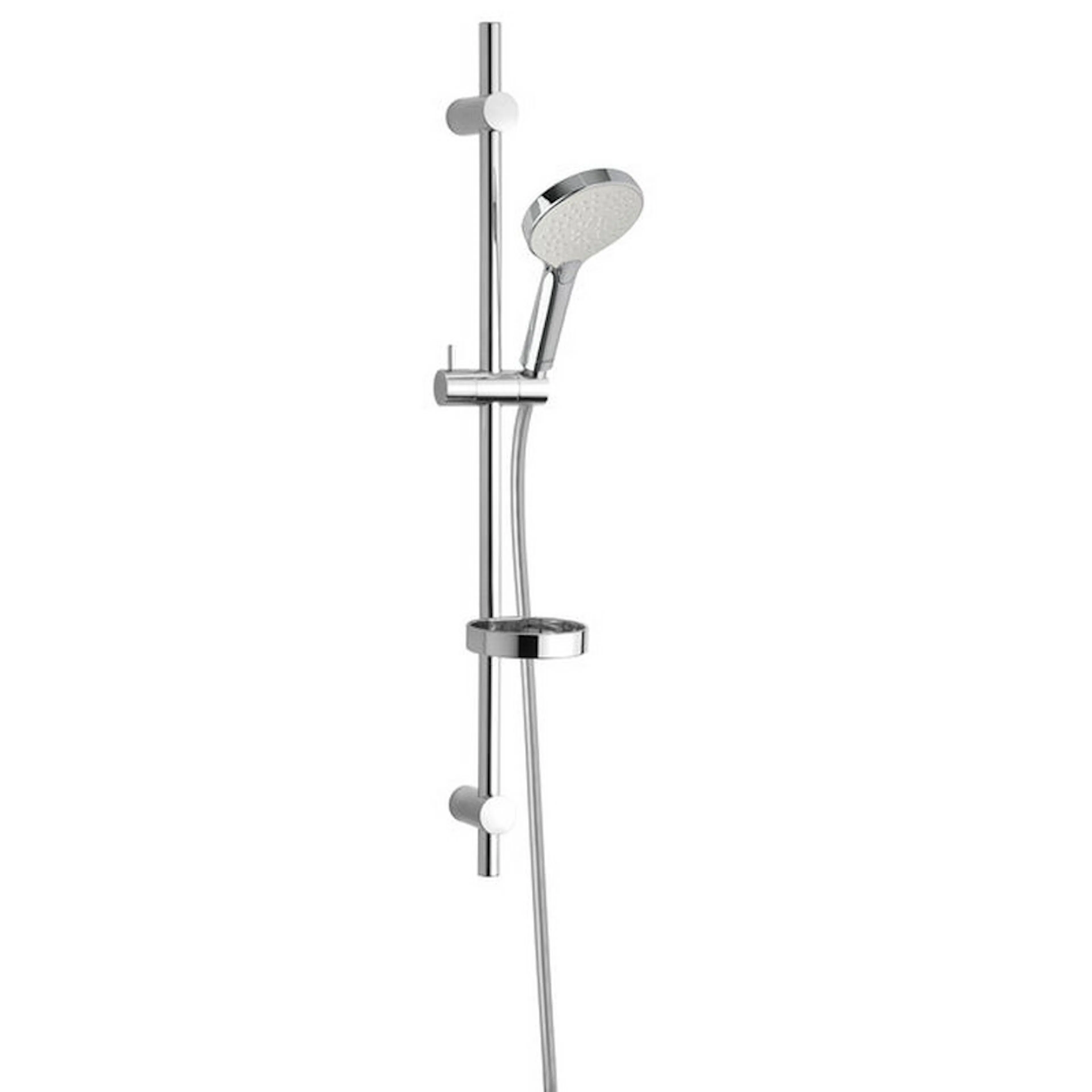 SHOWER SET SILHOUET FLEX Krom