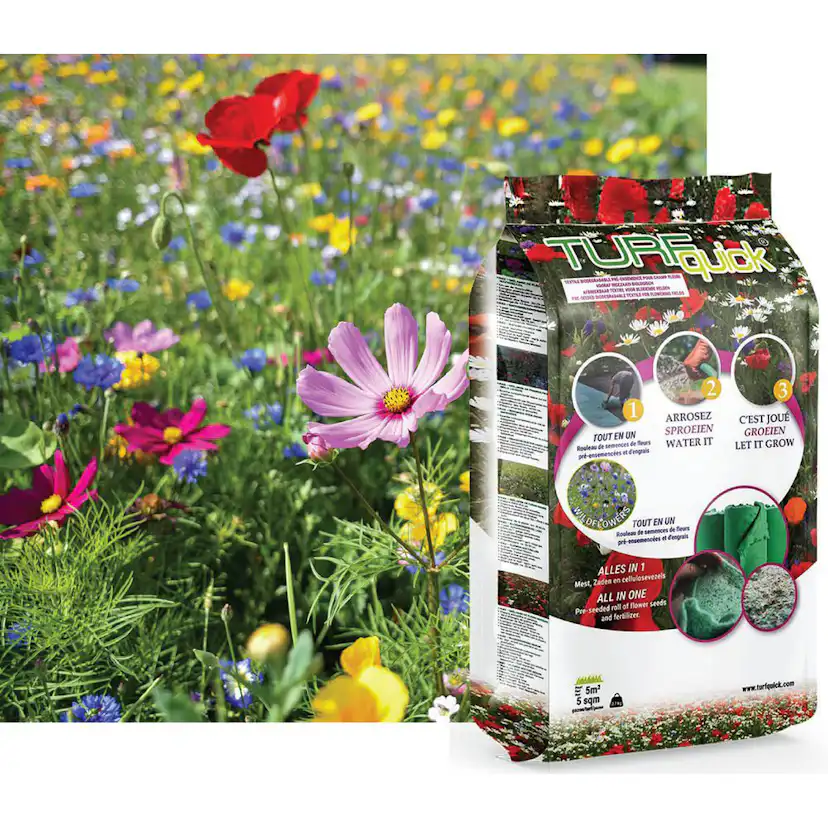 Blomsteräng Turfquick Årlig & Flerårig Perenn 5kvm