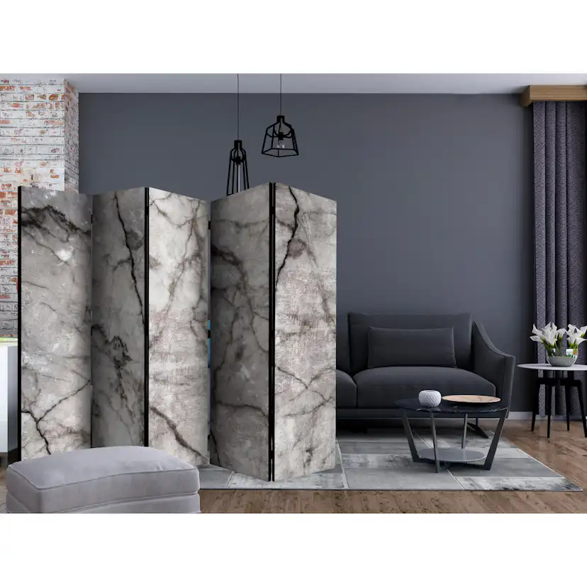 Rumsavdelare Arkiio Grey Marble II 225x172 cm