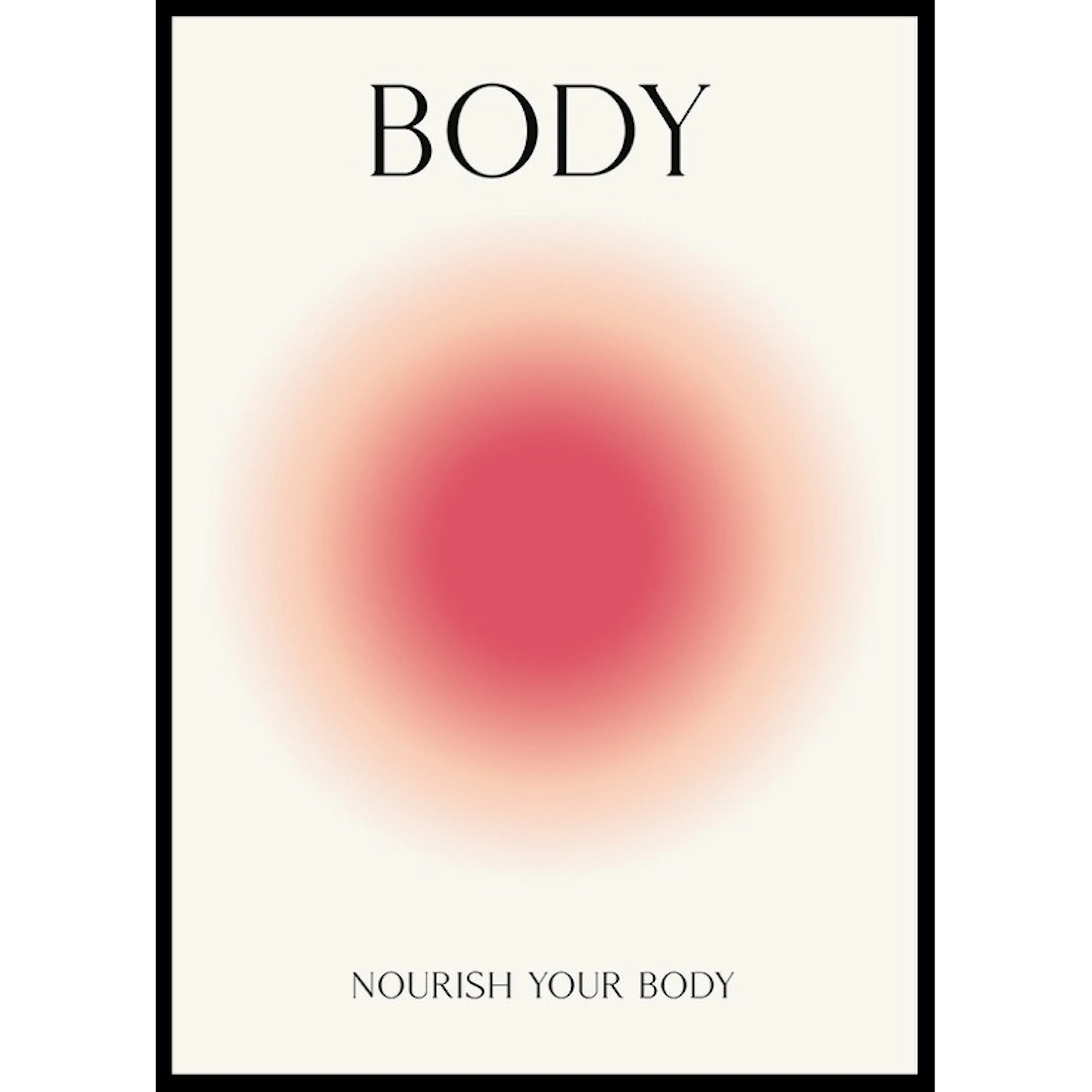Poster Gallerix Positive Aura Body