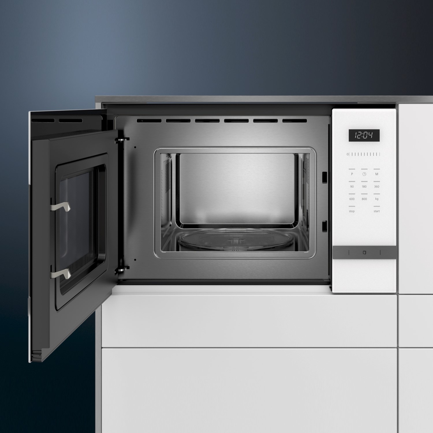 Mikrovågsugn Siemens iQ500 BF525LMW0 Vit