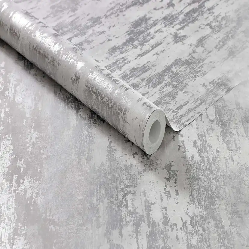Tapet Boutique Industriell Metallic 104132