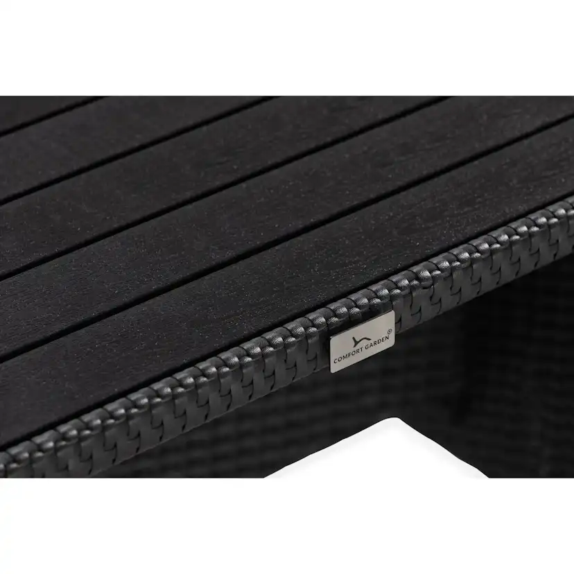 Loungegrupp Comfort Garden James Light Soffgrupp Utomhus 5-sits med Bordsskiva i Aintwood