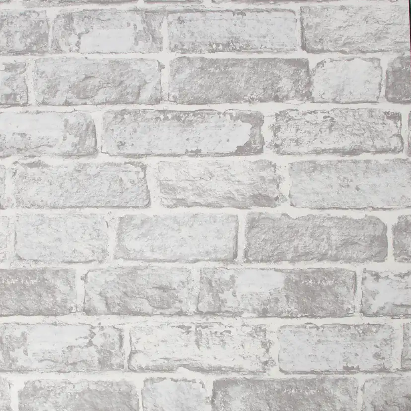 Tapet Fresco Vit Sten Wall