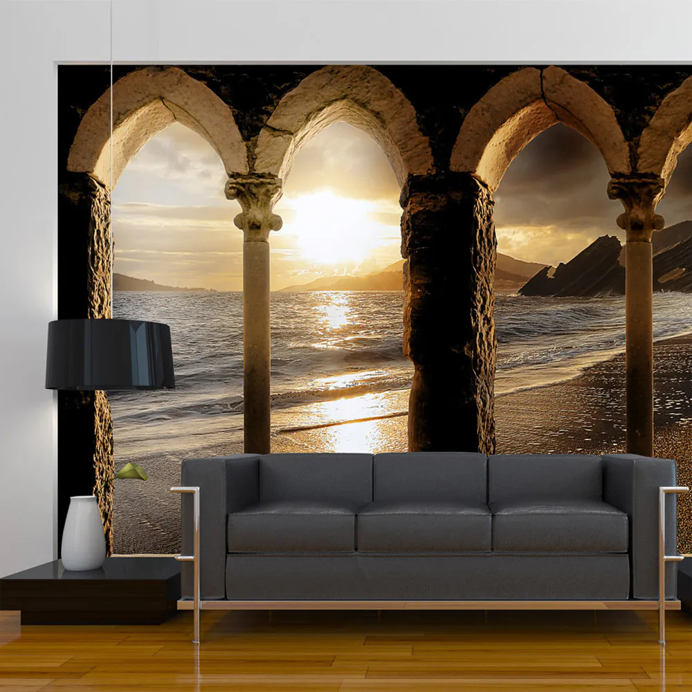 Fototapet Arkiio Castle On The Beach