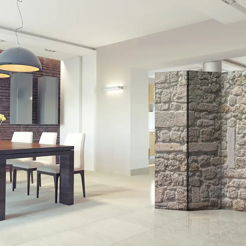Rumsavdelare Skärmvägg Arkiio Stone Temple 135x172 cm