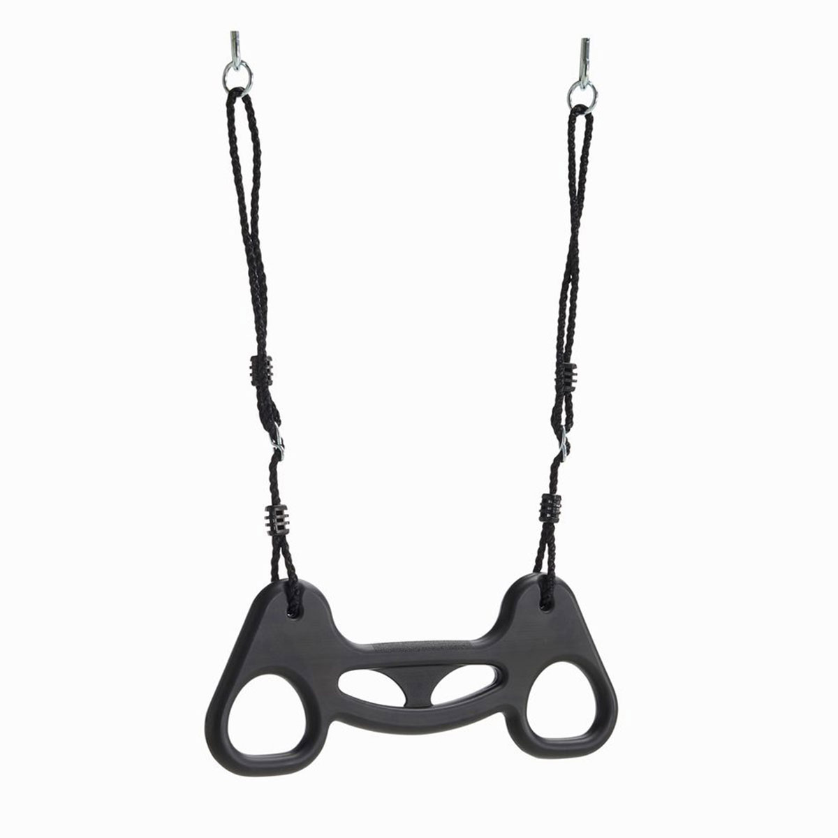 Trapetsgunga Nordic Play Plast med Rep Svart