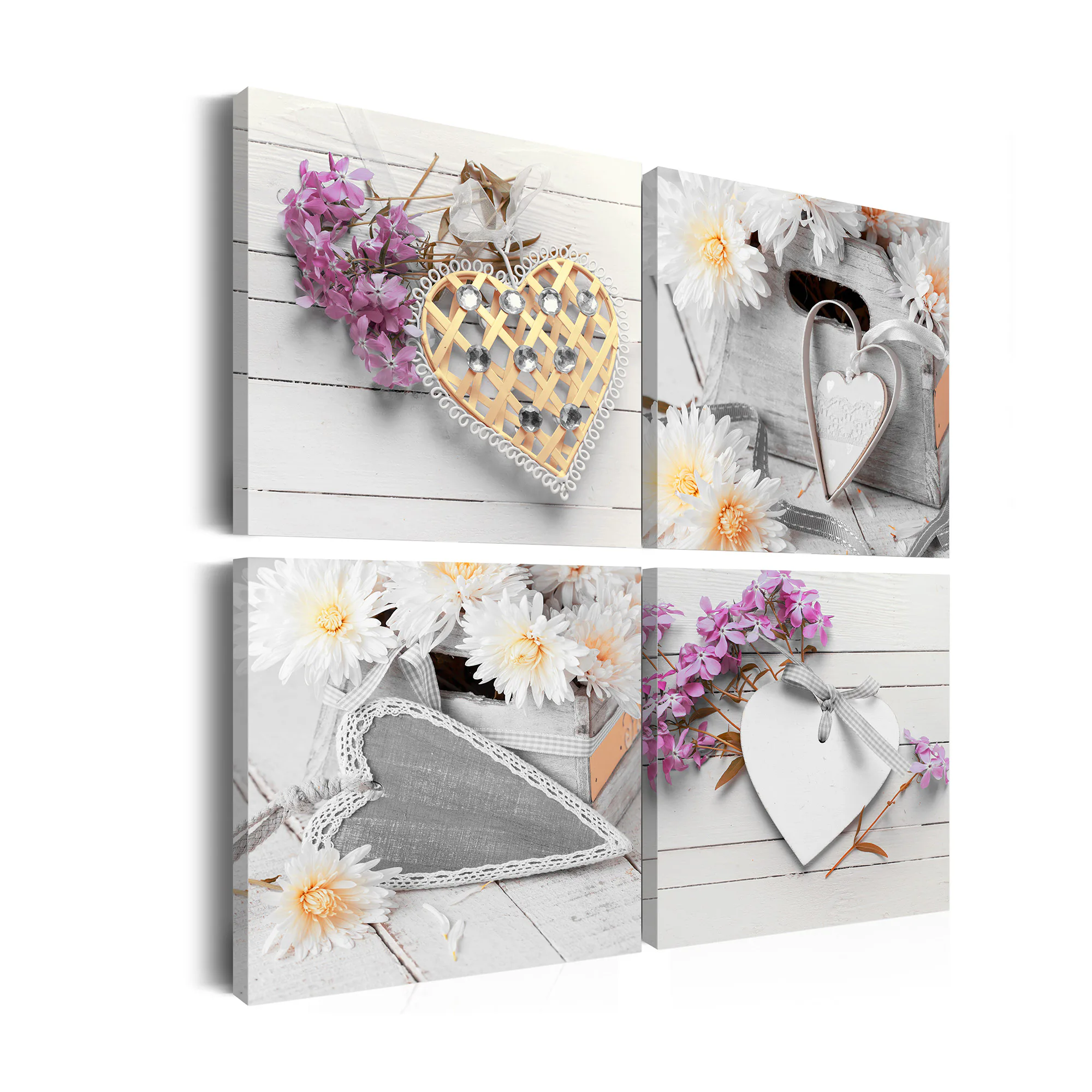 Tavla Arkiio Hearts And Flowers