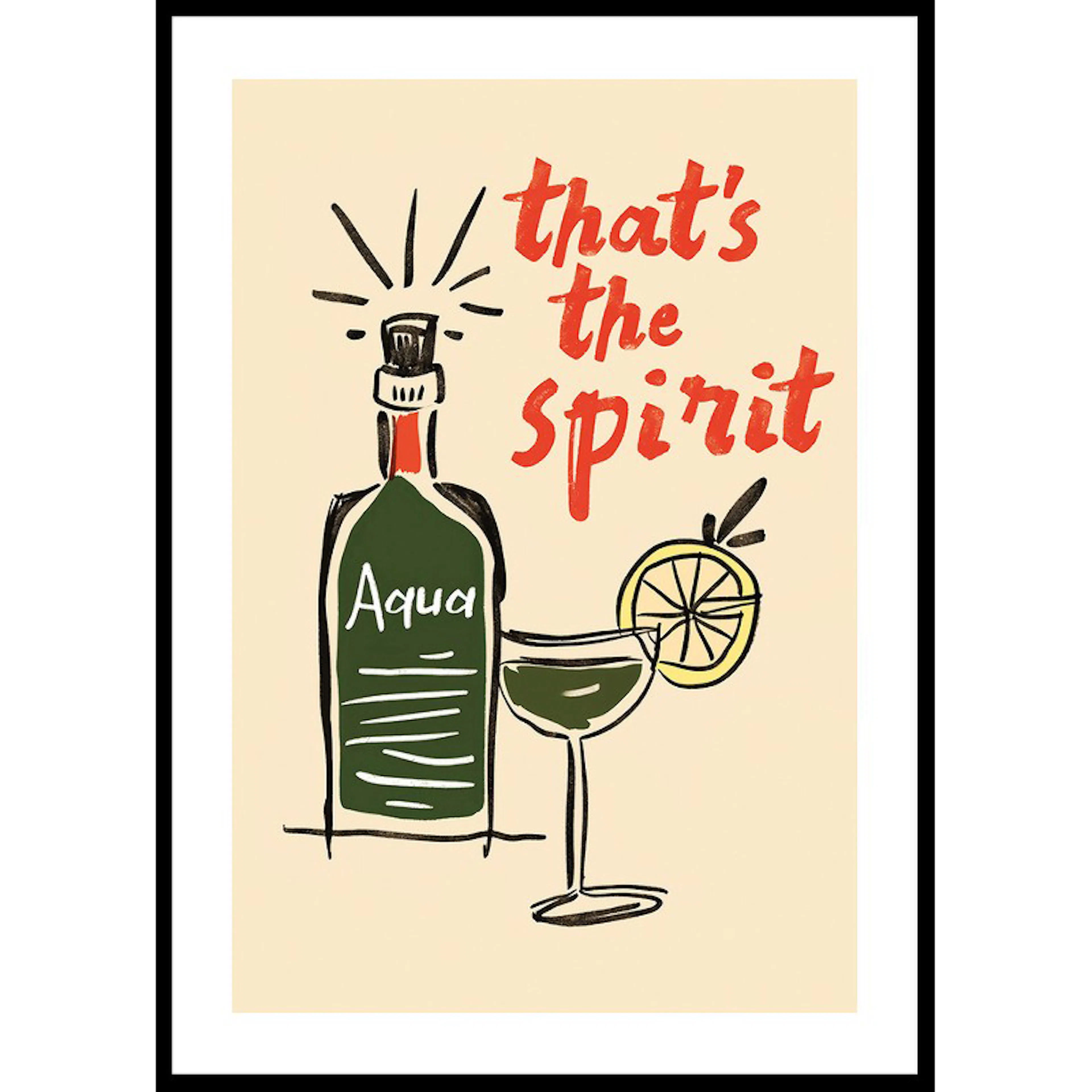 That's The Spirit 30x40 30x40 cm