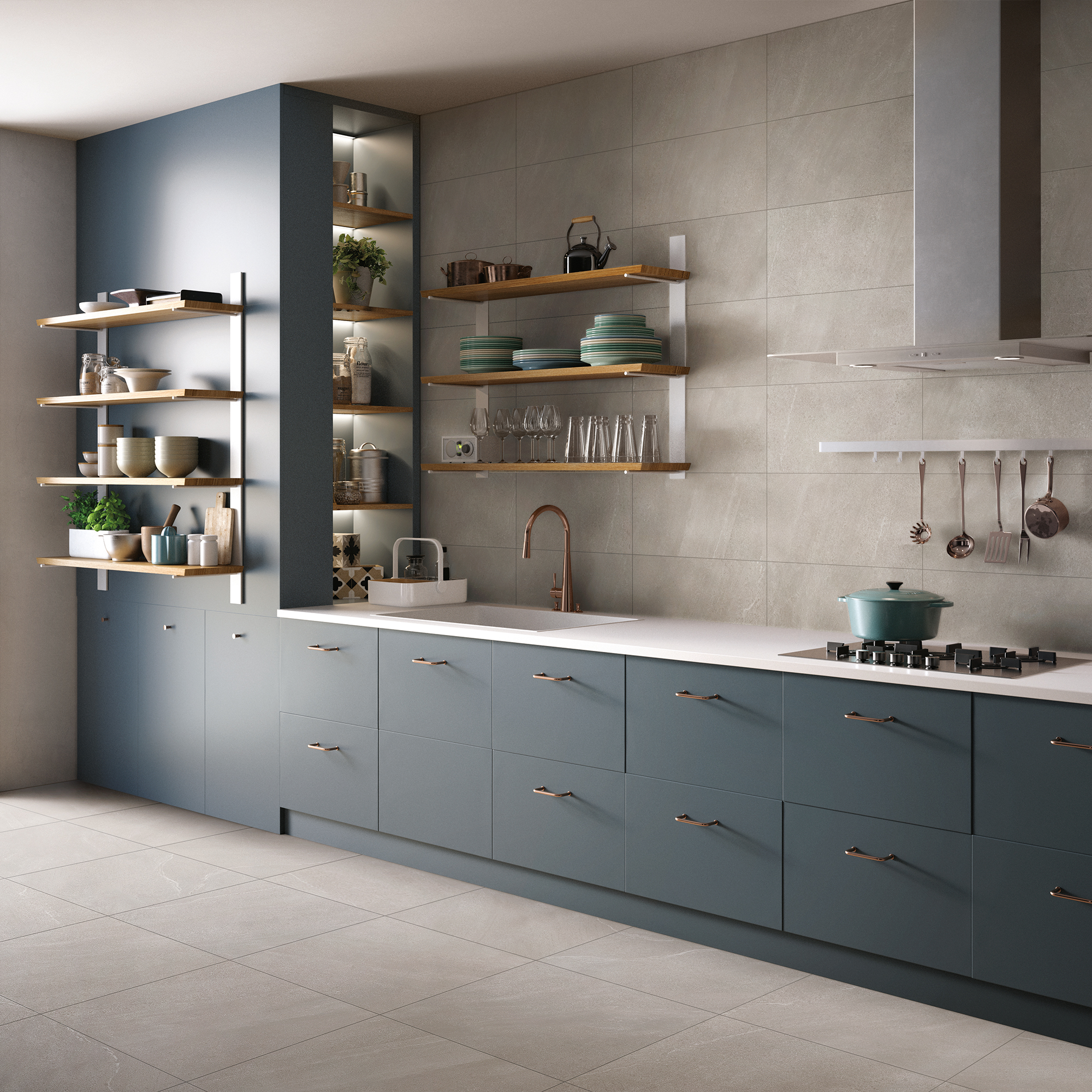 Klinker Ceramiche Keope Chorus Vit 60x60 cm Matt