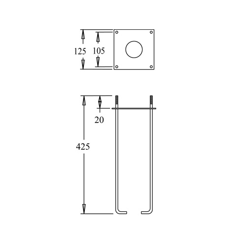 Markjärn Westal 6101