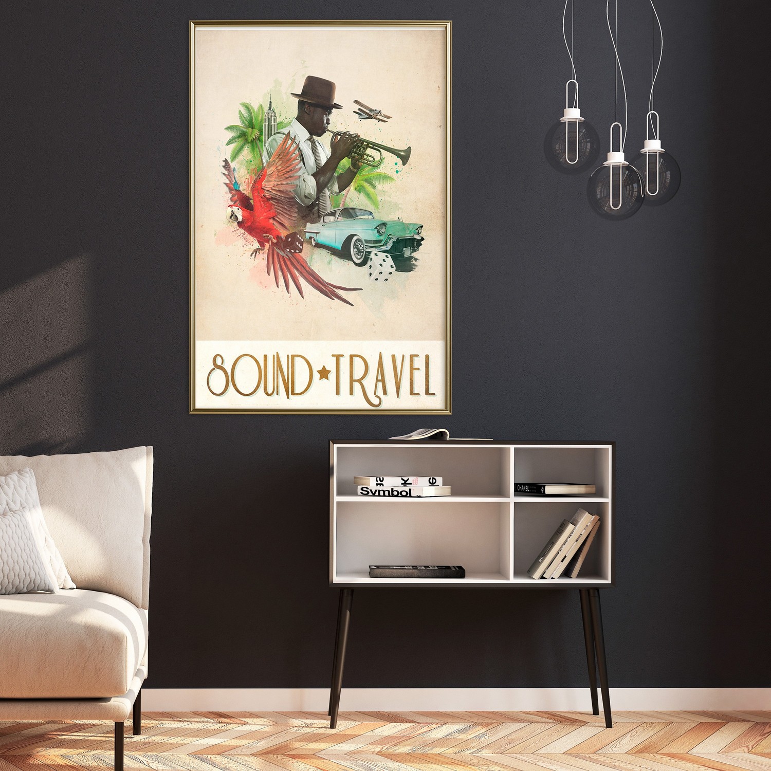 Poster Artgeist Affisch Sound Travel