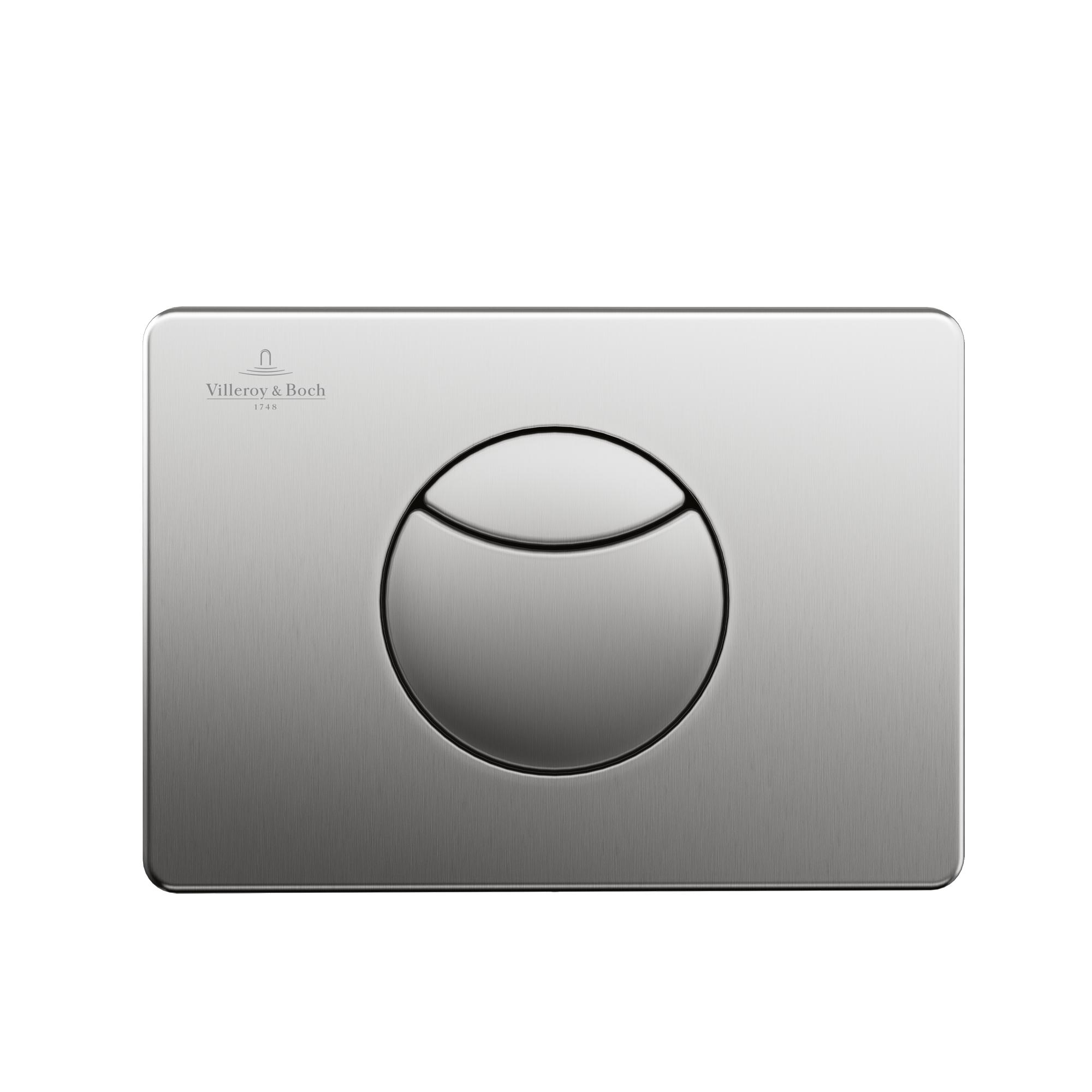 Spolknapp Villeroy & Boch ViConnect installationssystemen 92 Rostfritt Stål