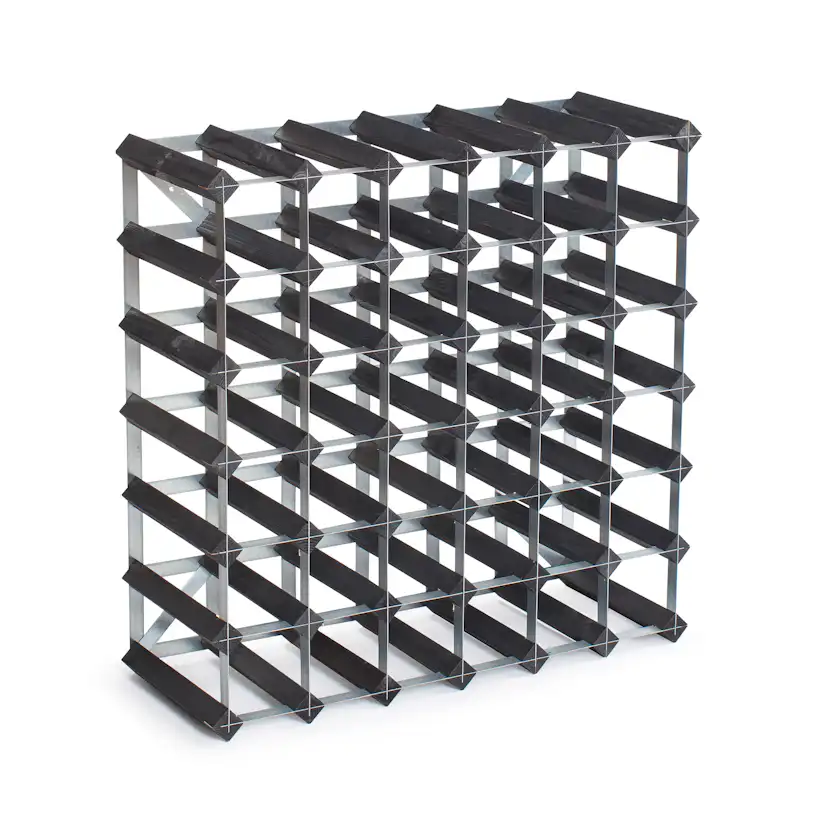 Vinställ Traditional Wine Rack 42 Flaskor Påbyggningsbart