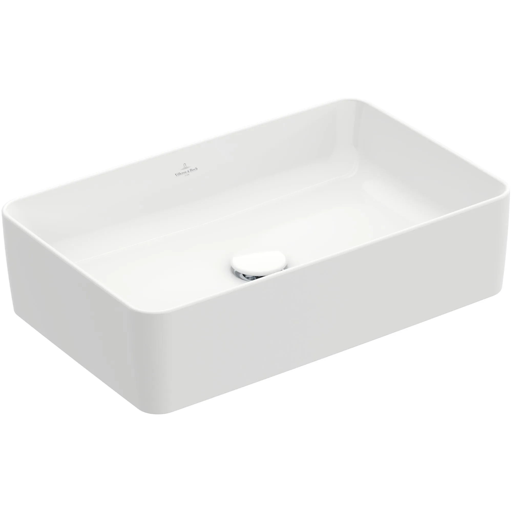 Fristående Tvättställ Villeroy & Boch Collaro Rektangulärt