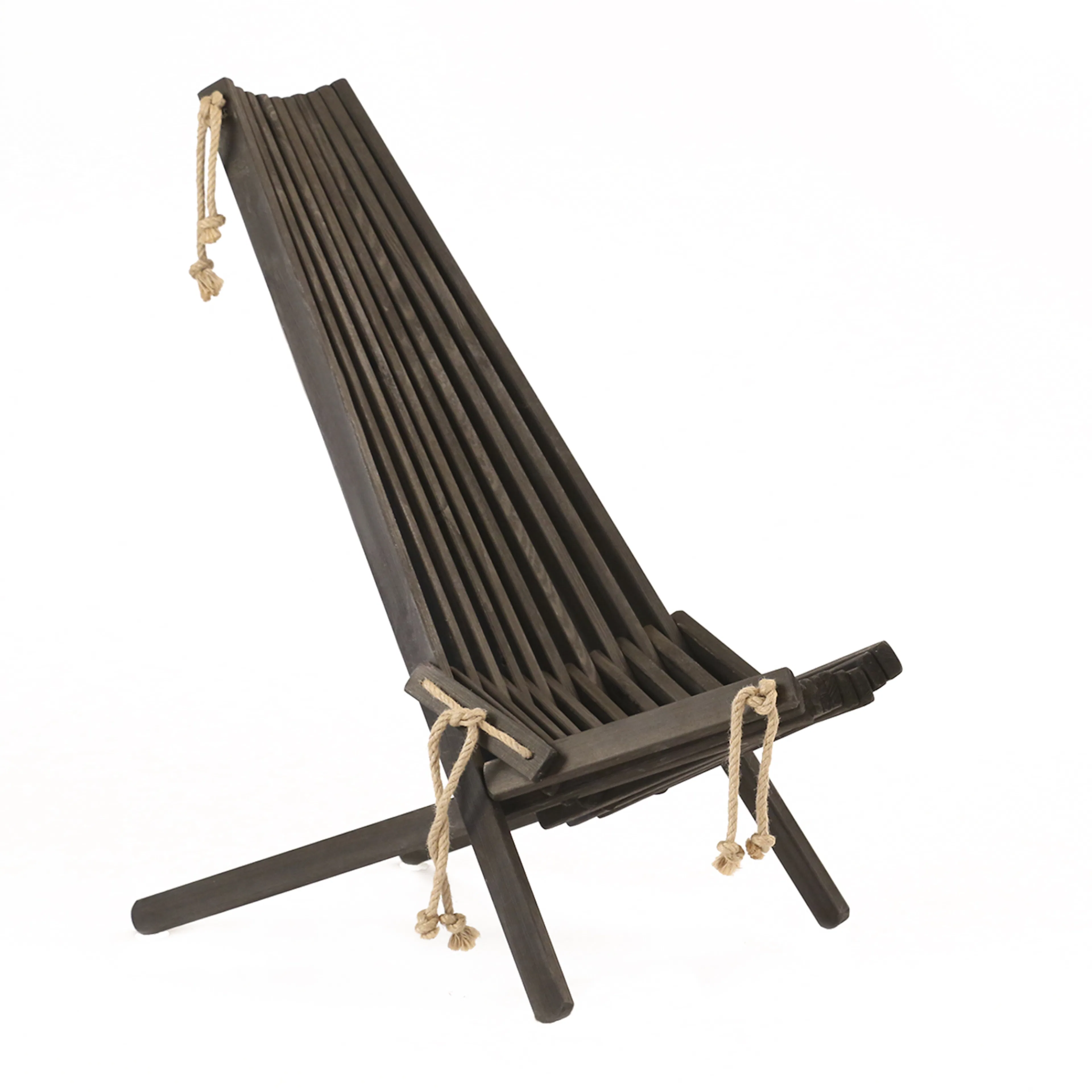 ECOCHAIR FURU SVART OLJAD Furu Svart Oljad