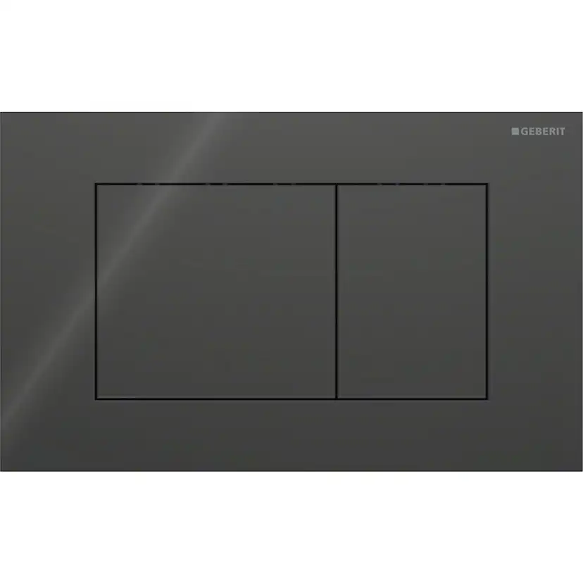 Tryckplatta svart/svart D:0,6 mm Svart