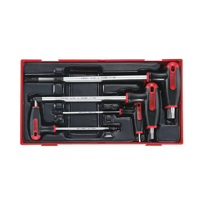 Sexkantnyckelsats 7 delar Teng Tools TTHEX7AF
