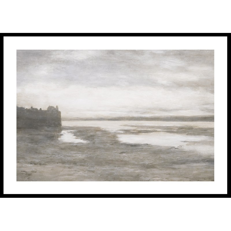 Poster Gallerix Evening On The Thames By Homer Dodge Martin