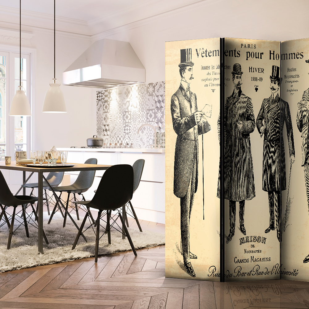 Rumsavdelare Arkiio Vêtements Pour Homme 135x172 cm