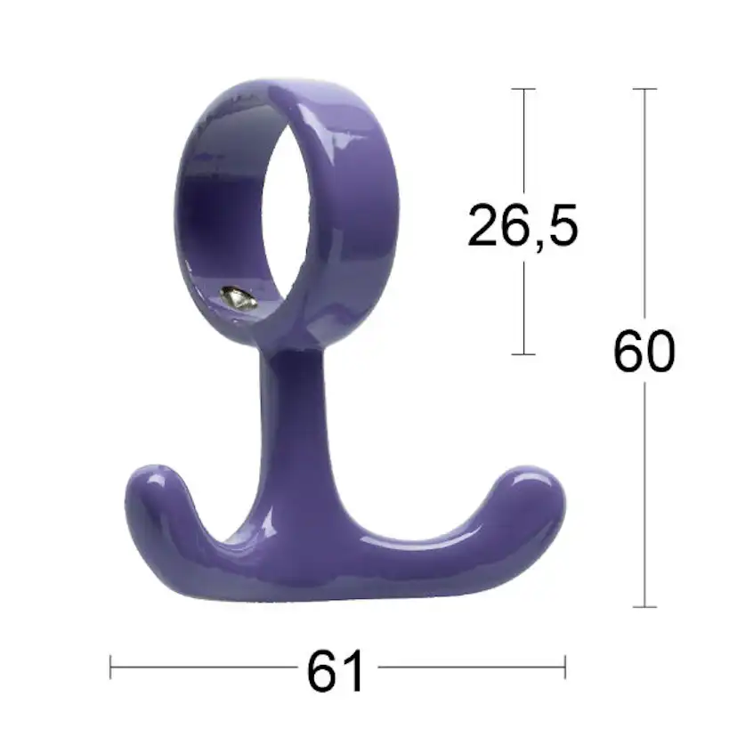 Hyllkrok Habo Iris 3-pack