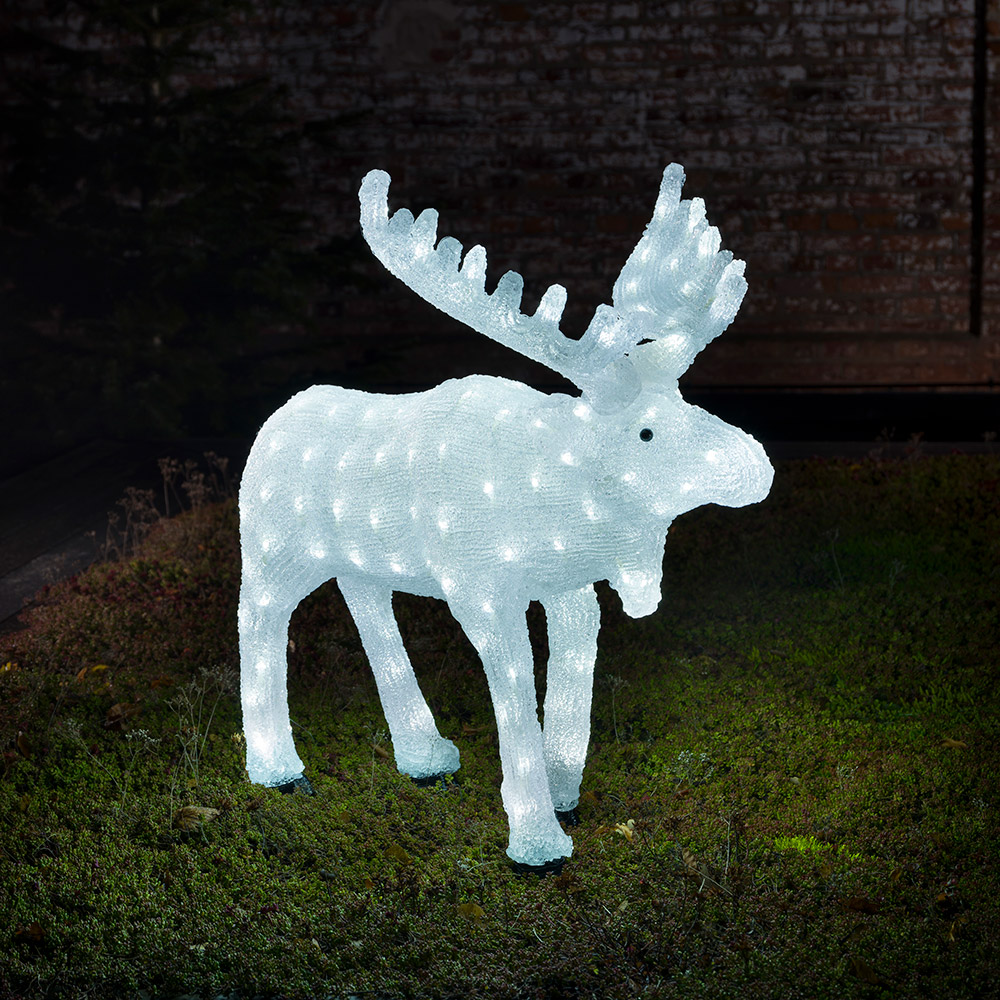 Dekorationsbelysning Gnosjö Konstsmide Älg 136 st LED