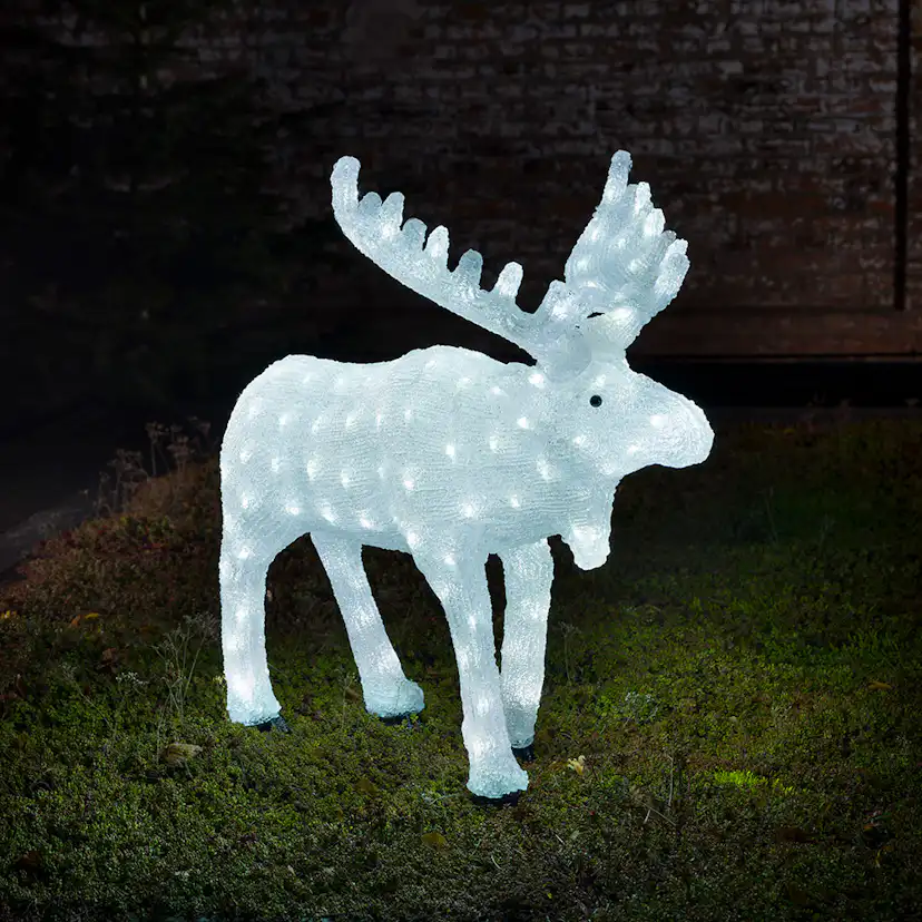 Dekorationsbelysning Gnosjö Konstsmide Älg 136 st LED