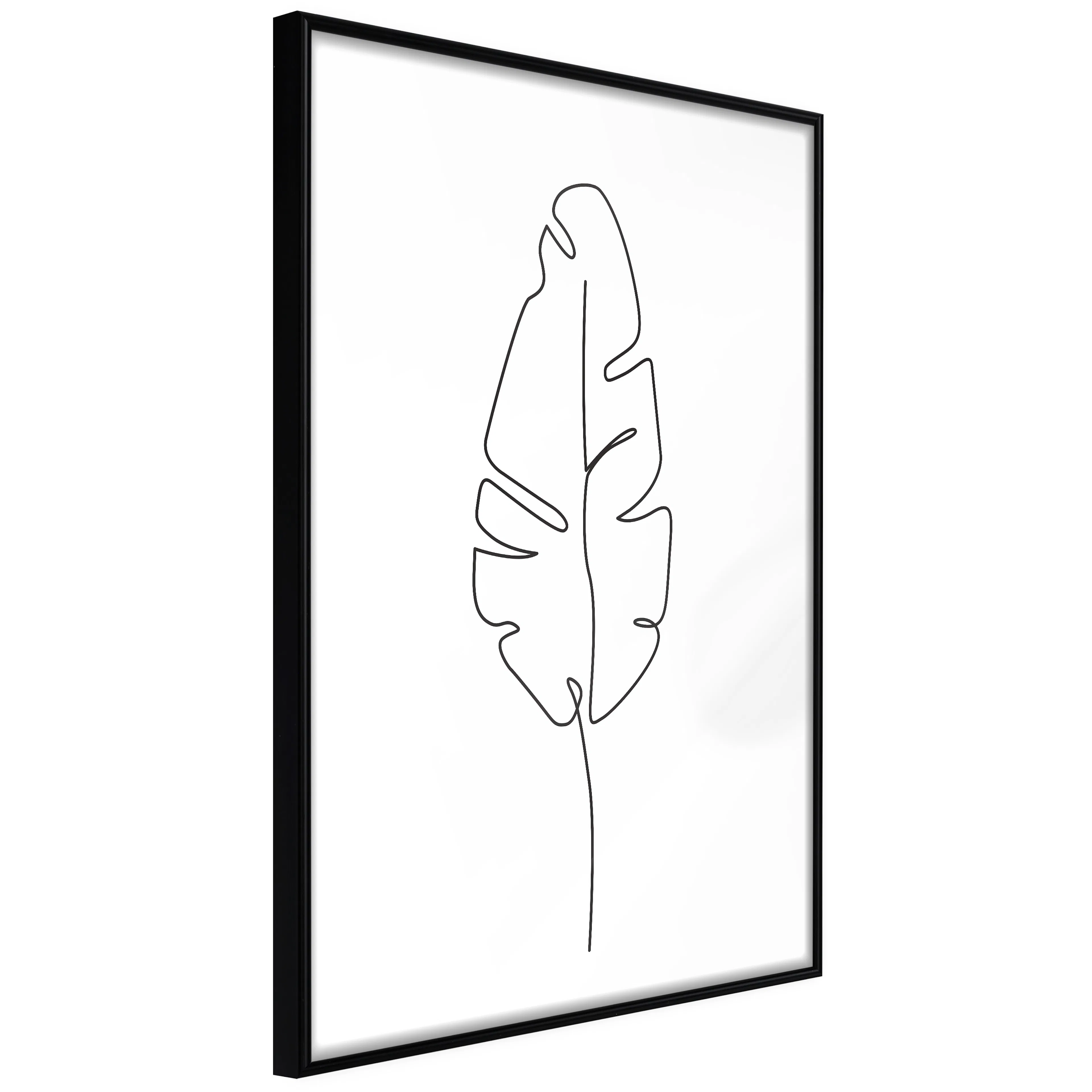 Affisch - Loneliness in Flight [Poster] 40x60 Svart ram, 40x60 cm