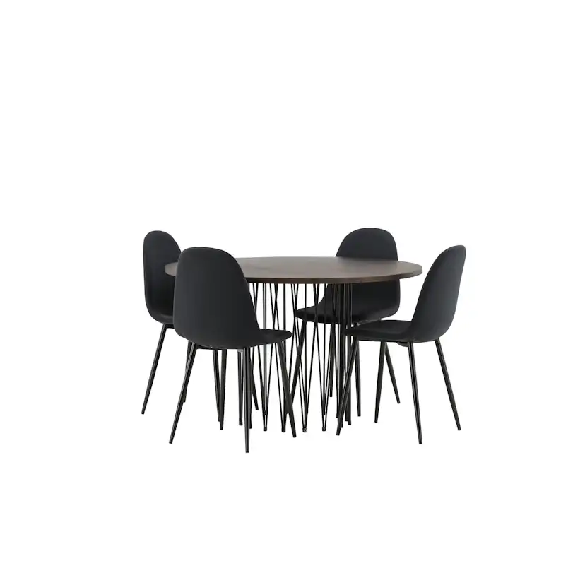 Matgrupp furniture/fashion Stone med 4 Polar Stolar