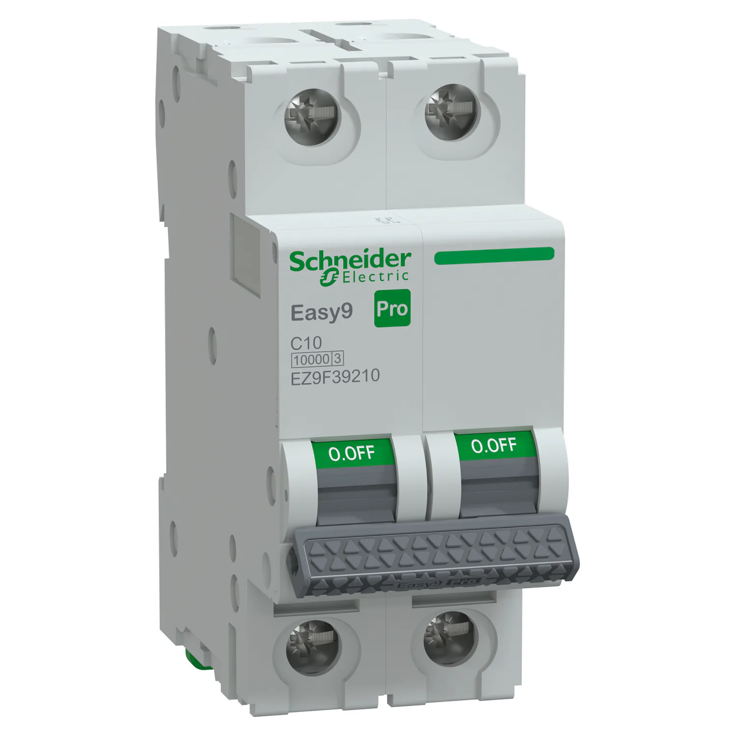 Minibrytare Schneider Electric Easy9 2-polig C-karakteristik 10–16A 10kA