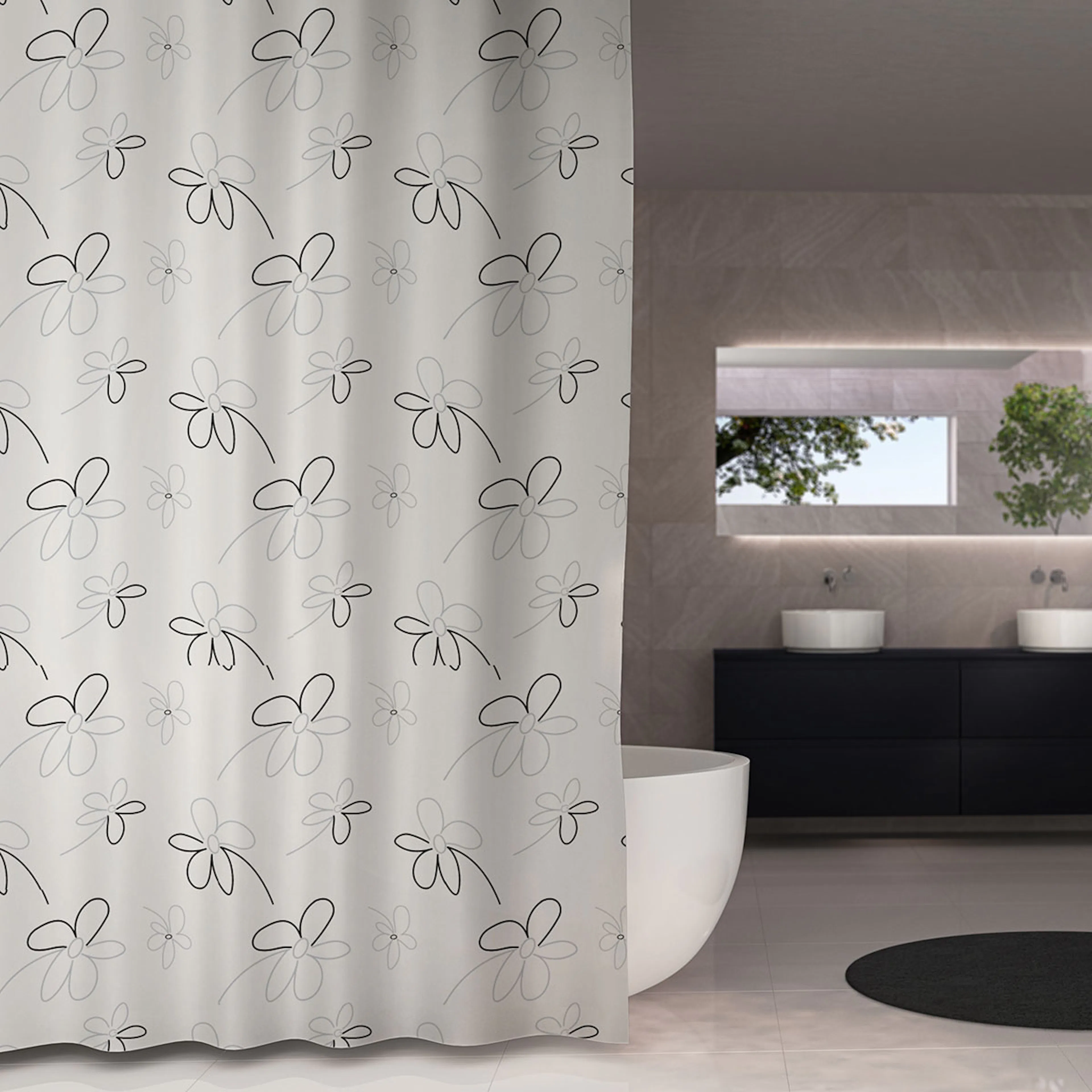 Duschdraperi Debel Gipsy