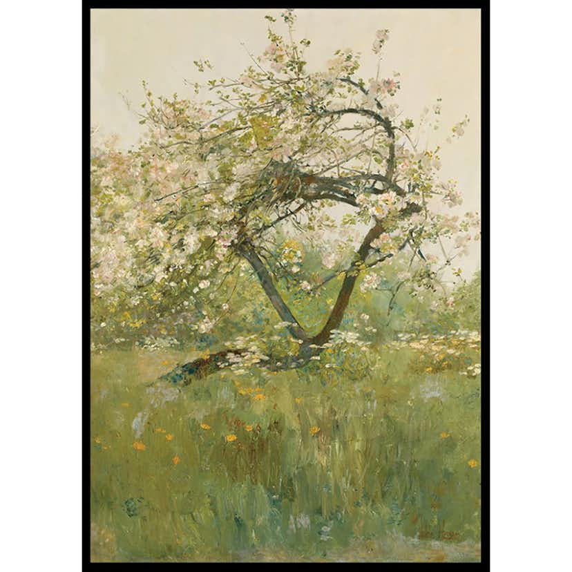 Poster Gallerix Peach Blossoms Villiers-le-Bel By Childe Hassam