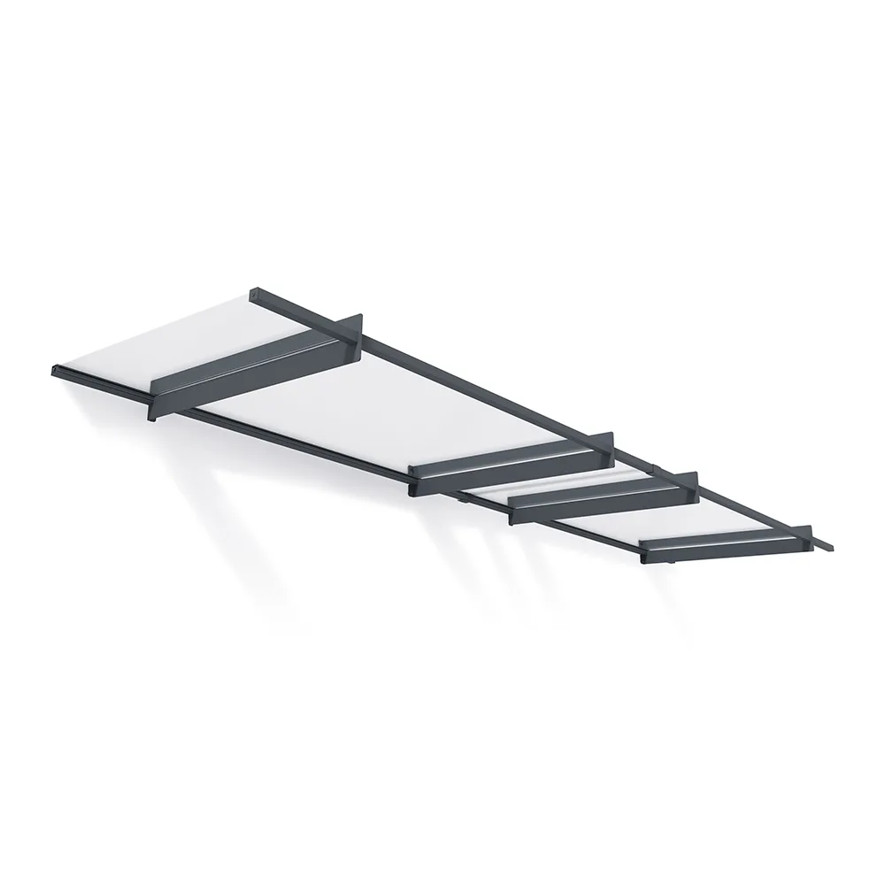 CANOPY NANCY 4100 GREY CLEAR 0,9 x 4,1 m