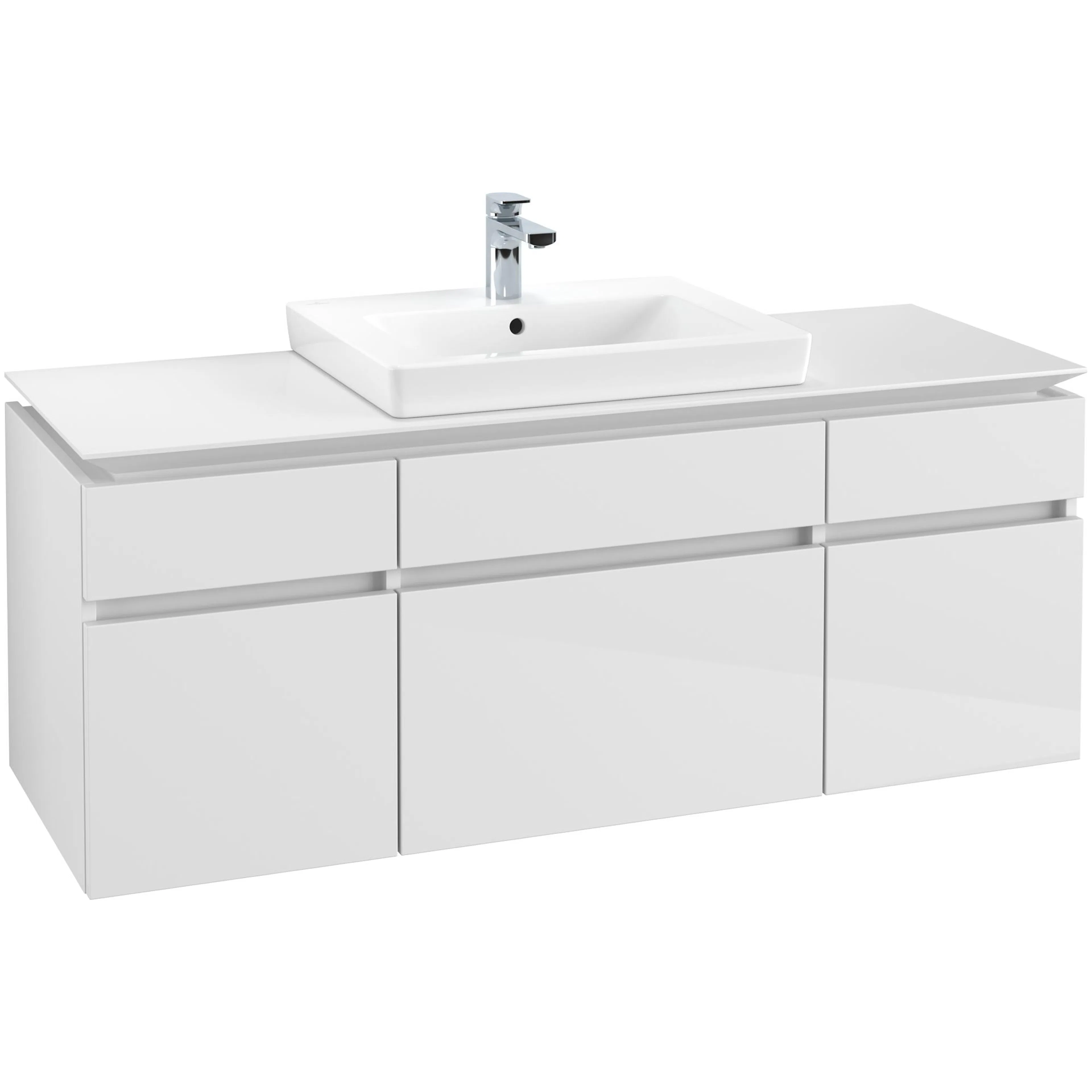 Tvättställsskåp Villeroy & Boch Legato med 5 Lådor för Tvättställ