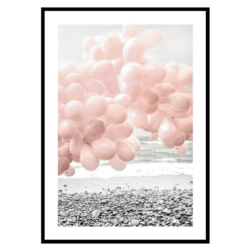 Poster Gallerix Pink Balloons No2