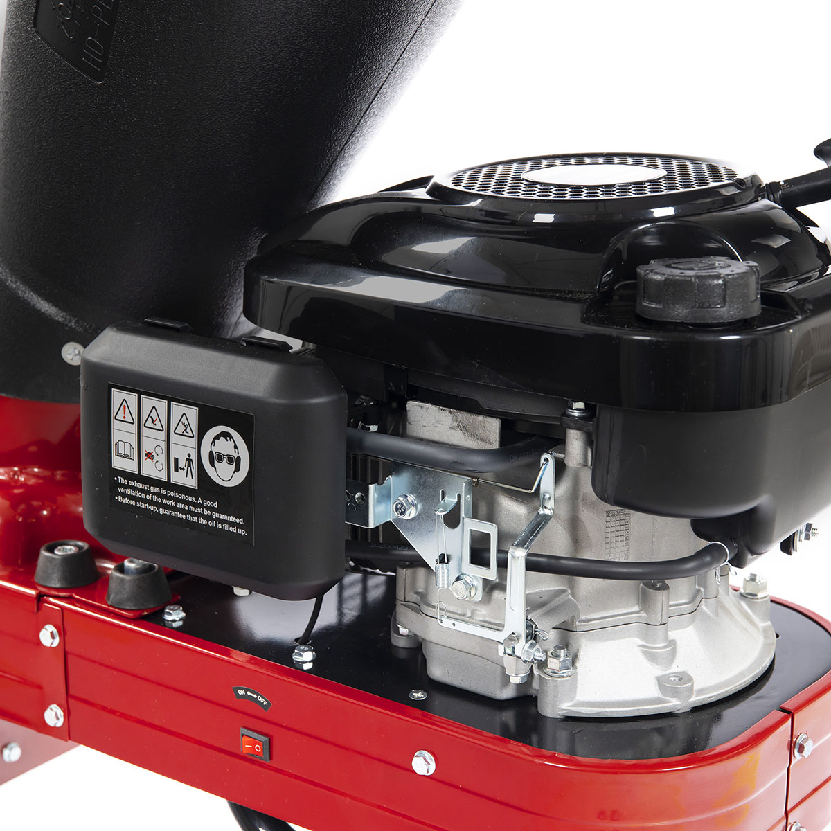 Flismaskin/Kompostkvarn Metalcraft 3.5 HK Loncinmotor