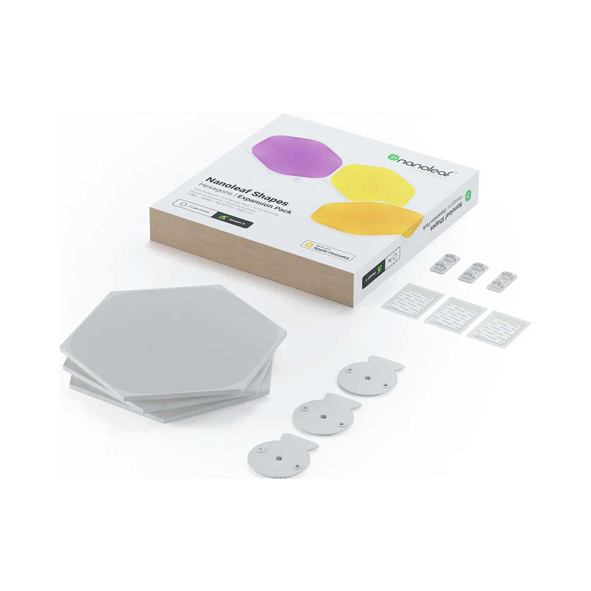 Belysningssystem Nanoleaf Shapes Hexagons Expansionspaket 3-pack