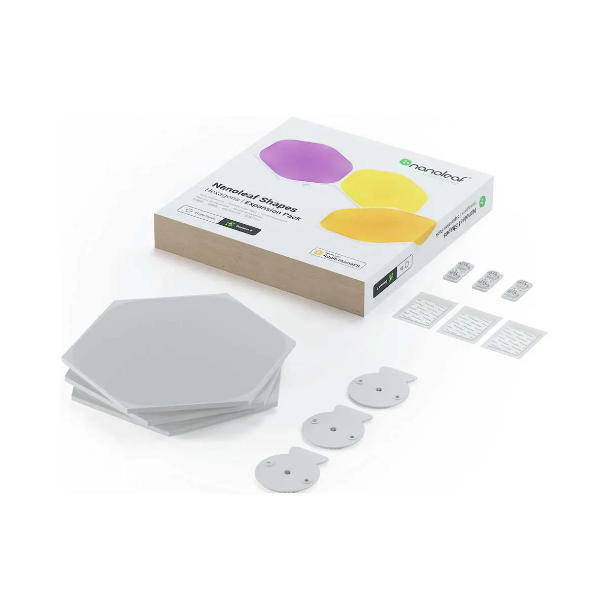 Belysningssystem Nanoleaf Shapes Hexagons Expansionspaket 3-pack